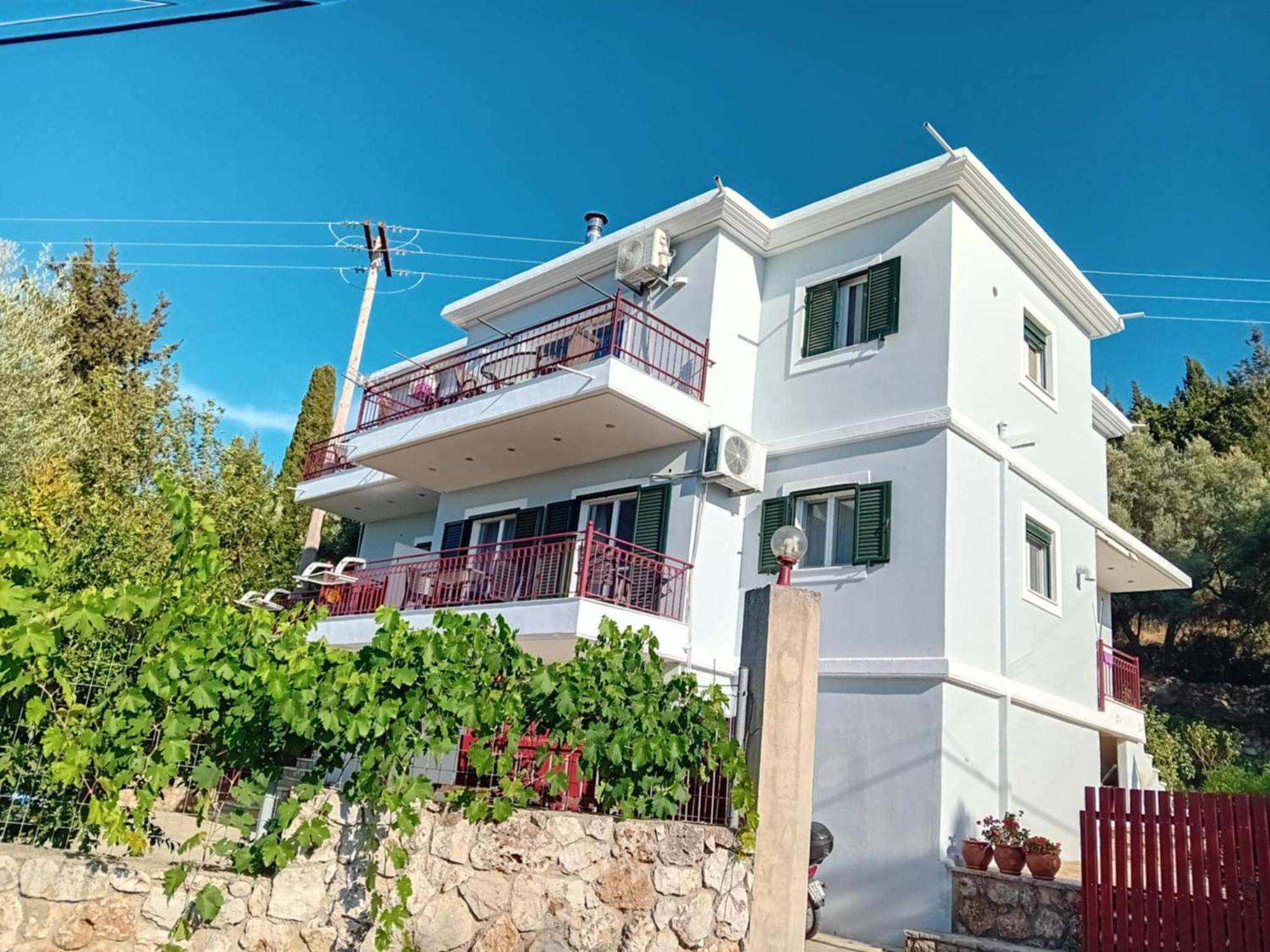 Monika Lefkada Hotel Tsoukaládhes Exterior foto